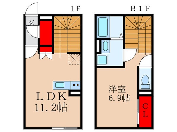 LEGALAND中野本町の物件間取画像